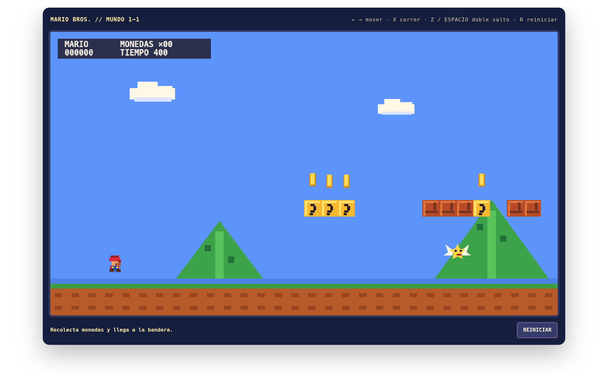 Captured preview of the Mario Nes builder website.